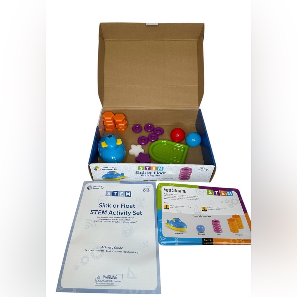 Learning Resources STEM Water Exploration Set Sink or Float - Picture 3 of 5